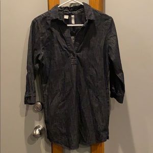 Sibel Saral denim tunic